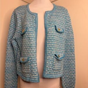 Lilly Pulitzer Cardigan with Gold Buttons